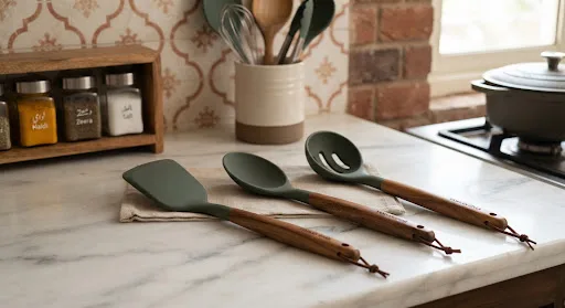 Silicone Cooking Utensils, Set of 6